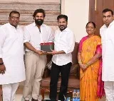 Mega hero Sai Durga Tej met CM Revanth Reddy