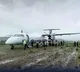 Philippine Airlines plane overshoots runway in Philippines