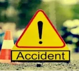 Biker falls off flyover after Hitting A vehicle at Biodiversity
