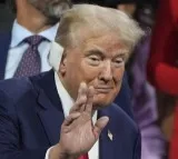 Donald Trump attended party conference with bandage on ear
