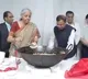 Union finance minister Nirmala Sitharaman prepared Halwa ahead of Parliament budget sessions 2024