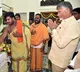 CM Chandrababu attends house warming ceremony in Delhi