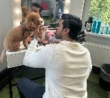 Ram Charan and Rhyme set for a photo shoot in London