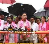 BRS leaders meet governor in Raj Bhavan