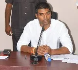 TDP MP Lavu Sri Krishna Devarayalu talks to media after TDP Parliamentary meetinmg