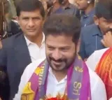 CM Revanth Reddy in Delhi to invite Sonia, Rahul Gandhi for Warangal rally