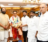 Revanth Reddy meets Union Minister