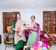 Renu Desai meets Minister Konda Surekha