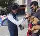 Ram Charan met PV Sindhu in Olympic village