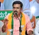 K’taka: Vijayendra seeks blessings of goddess Chamundeshwari ahead of anti-corruption march today