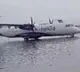 Kolkata airport goes under water planes seen parked on flooded taxiway