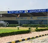 Security hightend at Hindon Airbase in Ghaziabad