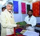 AP CM Chandrababu bought two handloom sarees for his wife Nara Bhuvaneswari