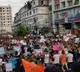 Lakhs of Hindus took to the streets in Bangladesh on Saturday to protest against  attacks on the community