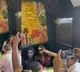 Actors Vikram And Malavika Mohanan Have Tiffin In Vijayawada Babai Hotel