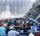 A captivating sight at Srisailam reservoir