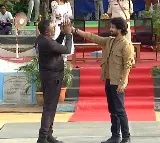 Hero Nani learns self defence technics