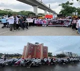 Medical fraternity holds protests across Telangana seeking justice for Kolkata victim