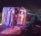 Bus Accident Near Addanki In Andhrapradesh