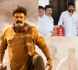 Invitation for Chiranjeevi to attend Balakrishna golden jubilee