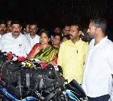 Home minister Anitha reacts on food poisioning incident