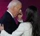 US President Joe Biden gets emotional