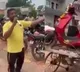 Customer Holds Unique Protest Against Faulty Ola Electric Scooter