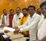BJP's Jagannath Pradhan files nomination for Rajya Sabha bypoll from Odisha (Ld)