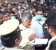 Chandrababi extends support to Junior doctors at KGH in Vizag