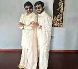 Ram Charan shares adorable photo on his father Chiranjeevi birthday