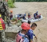 Nepal Bus Accident Vehicle From India With 40 Passengers Falls Into River