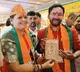 Union Minister Kishan Reddy Released Puranapanda Book Sri Lalitha Vishnu Sahasra Nama Stotram