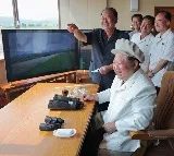 North Korean leader Kim Jong Un oversees suicide drone tests