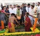 CM Revanth Reddy laid foundation to Telangana Talli Statue