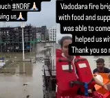 Cricketer Radha Yadav rescued by NDRF during Gujarat flood