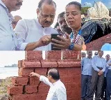 Ajit Pawar visits crash site in Maha's Rajkot Fort, promises new Shivaji statue