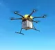 CM Chandrababu inspects the method of carrying food baskets with drones