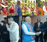 PM Modi arrives in Singapore, receives warm welcome from Indian diaspora