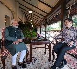 PM Modi meets counterpart Lawrence Wong at iconic Sri Temasek in Singapore