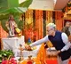 Governor Sri Jishnu Dev Varma performed special puja as part of Shri Ganesh
Chaturthi celebrations at Raj Bhavan