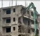 HYDRAA bulldozers in action again to save lakes in Hyderabad