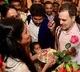 Rahul Gandhi Gets Warm Welcome In Dallas