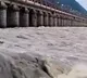 Again Huge Flood Water to Prakasam Barrage