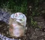 Train Hits LPG Cylinder On Rail Tracks In Uttar Pradesh Kanpur