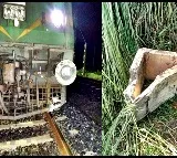 Rajasthan train sabotage: Security officials visit spot, say it's a planned act