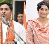 Rescue hero meets wrestling star: BJP's Yogesh Bairagi and Congress' Vinesh Phogat to face off in Julana