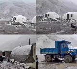 Uttarakhand: Chamoli experiences season's first snowfall