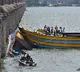 Boats Romoval Work Under Going At Prakasam Barrage
