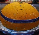 Ganesh Laddu auction in hyderabad