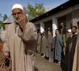 about 59 per cent voting recorded in first phase of polls in jammu and kashmir